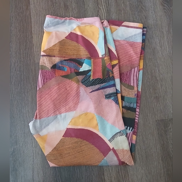 Prana Kimble Multicolor Abstract Leggings Sizr XL - Picture 5 of 5